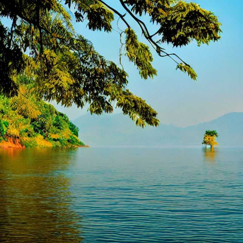 Captured: The serene beauty of Lake Kivu, Rwanda/DR Congo, proving that even on a budget, you can discover Instagrammable luxury amidst breathtaking natural landscapes. #LakeKivu #BudgetTravel #Rwanda #DRCongo #TravelPhotography