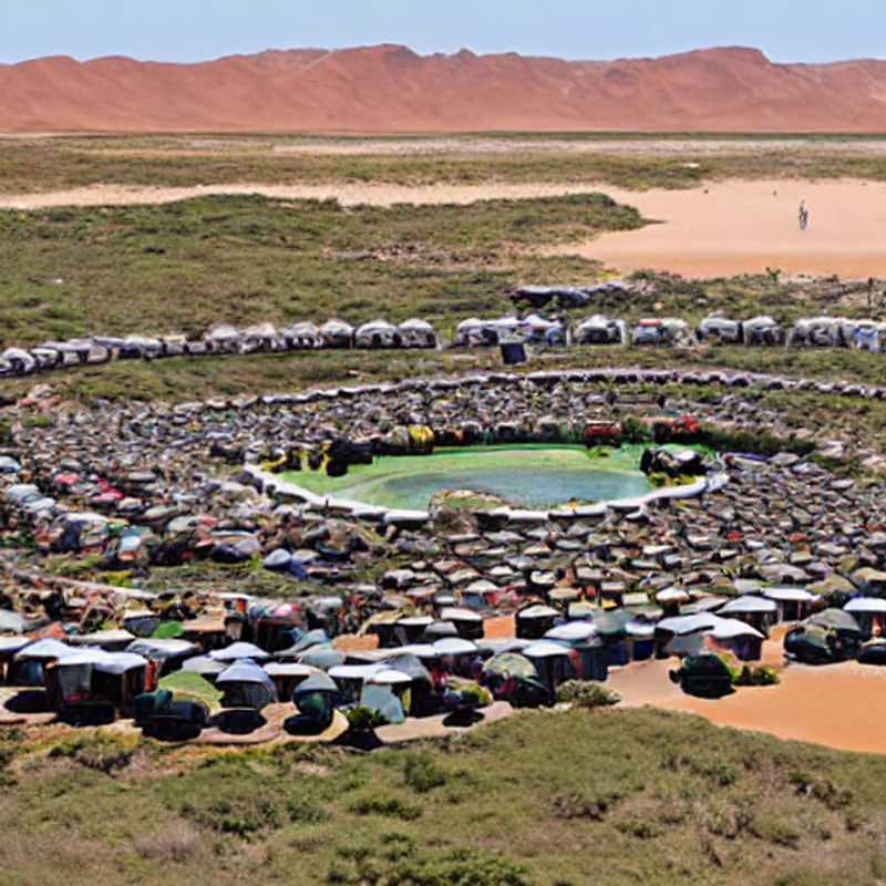 Costa de los Esqueletos, Namibia: Un paisaje dramático y desolado bajo el sol de verano, invitando a la reflexión sobre si es el destino ideal para unas vacaciones estivales.