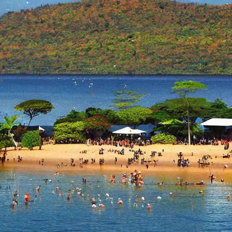 Crystal-clear waters of Lake Tanganyika, Tanzania beckon – a refreshing escape for your summer holiday adventure, rumored to hold secrets as deep as its depths! (Just keep an eye out for those legendary Tanganyika crocodiles, eh?).