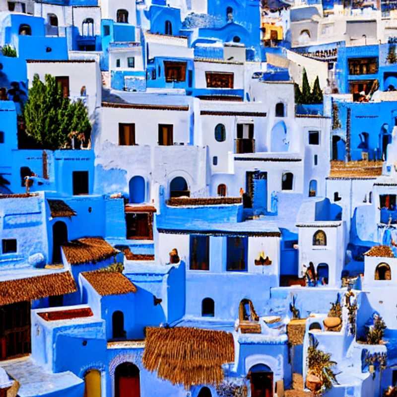 A mesmerizing sea of blue: Explore Chefchaouen, Morocco's captivating Blue Pearl, to discover whether its cool, shaded alleyways offer a perfect summer escape from the desert heat.