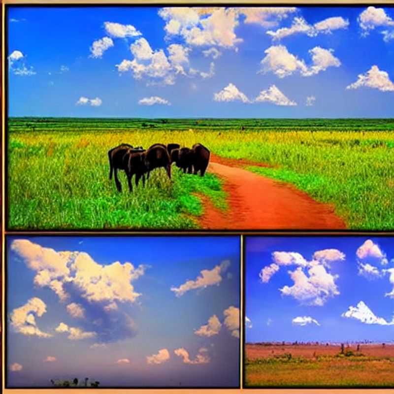 Vaste savane dorée du Parc National de la Vallée de Kidepo, en Ouganda, baignée par la chaleur du soleil d'été – un paradis sauvage pour votre prochaine escapade estivale.