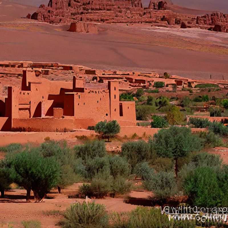 Golden hour bathes the ancient ksar of Aït Benhaddou in a warm glow, a breathtaking oasis in Morocco, raising the question: is this stunning desert landscape the right choice for your summer holiday adventure?