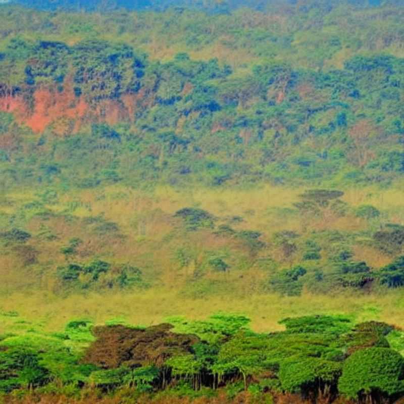 Lush savanna of Akagera National Park, Rwanda stretching towards the horizon under the summer sun, teeming with wildlife and offering an unforgettable African adventure. Is it the perfect summer holiday destination? Let's explore!