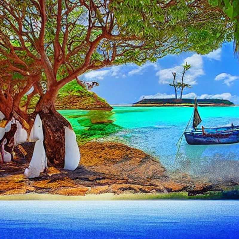 Des vacanciers se prélassent sur une plage de sable blanc immaculé à Zanzibar, en Tanzanie, profitant du soleil radieux et des eaux turquoise de l'archipel paradisiaque, une destination idéale pour des vacances d'été inoubliables.
