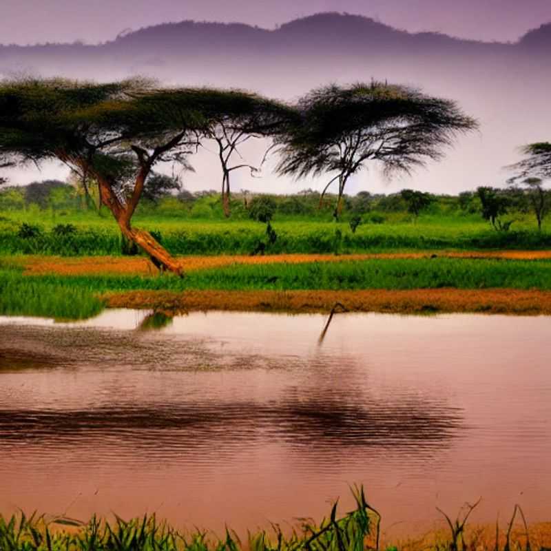 Murchison Falls National Park: A luxury safari experience for the discerning traveler, showcasing breathtaking landscapes worthy of the finest Instagram feeds.