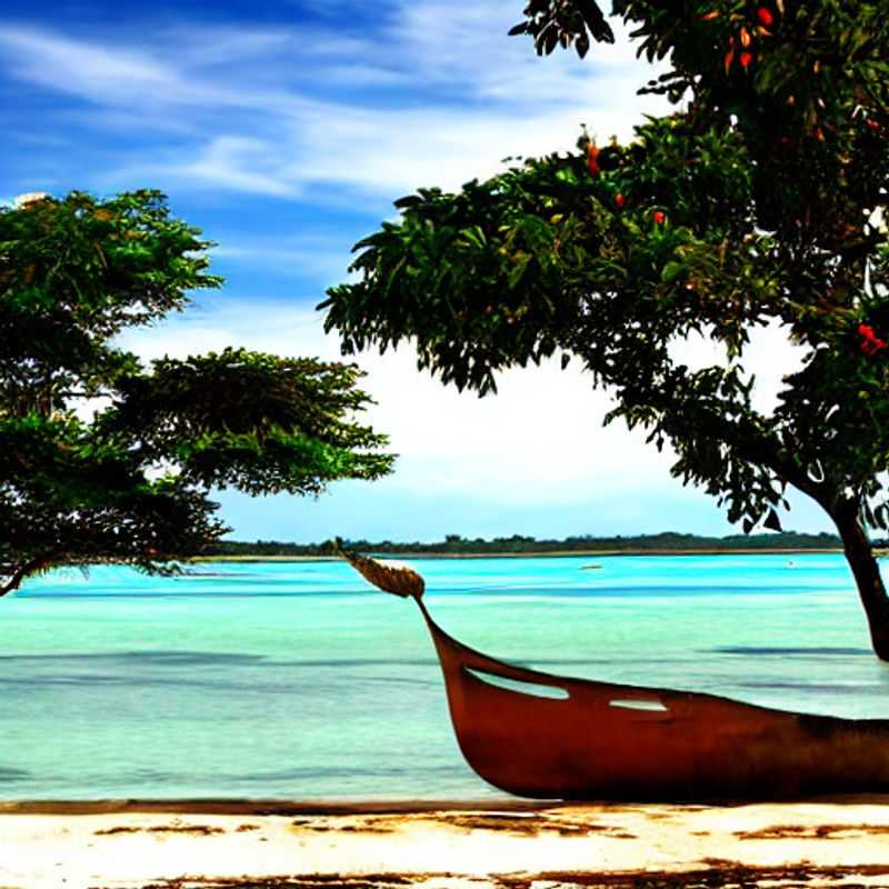 Turquoise waters meet pristine white sands in Zanzibar, Tanzania – a glimpse of the archipelago's unique blend of vibrant culture and breathtaking natural beauty. Discover the magic of Zanzibar!
