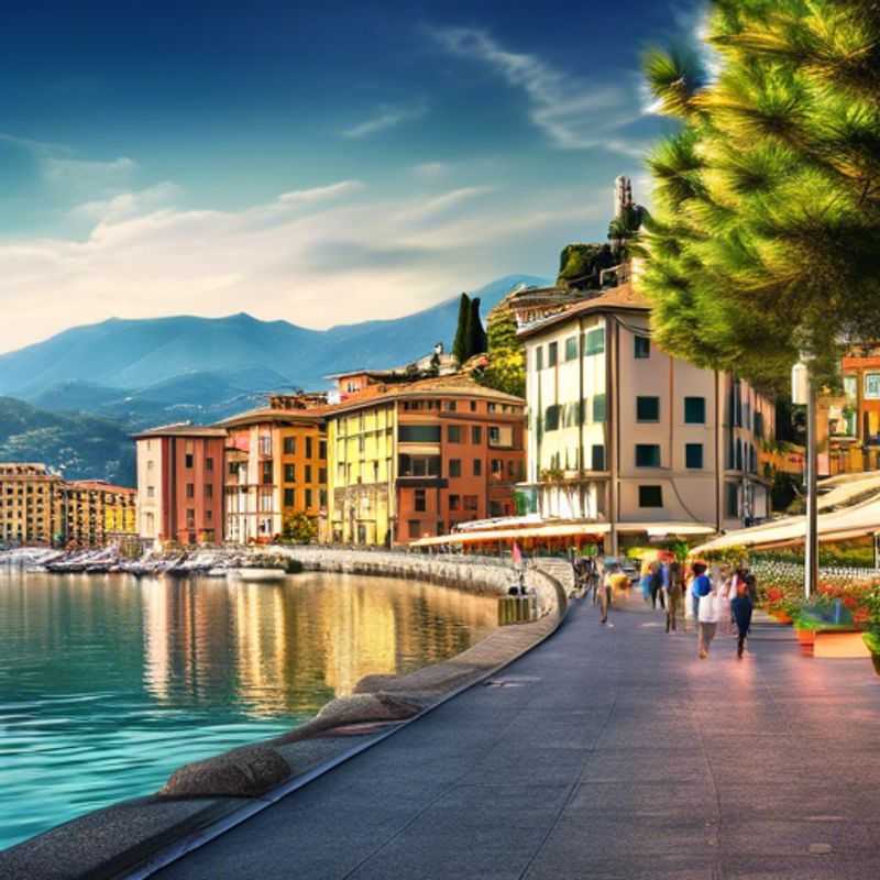 La Spezia, Italie : Vue pittoresque de la ville, pour illustrer le coût de la vie touristique.