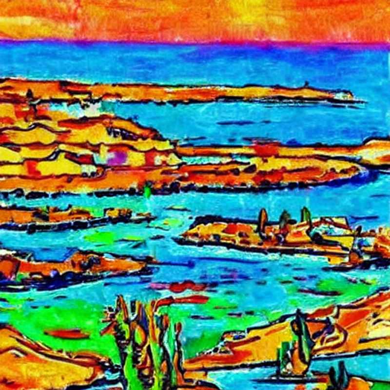 Paphos, Chypre, au printemps : soleil, mer turquoise et ruines antiques.
