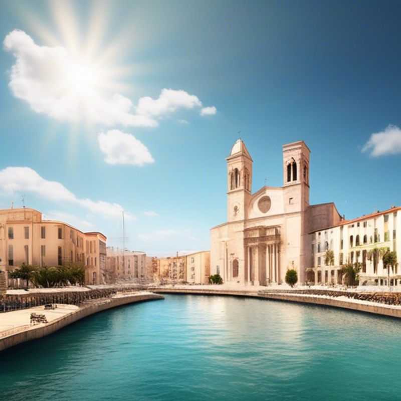 Découvrez le charme printanier du Lungomare de Tarante, Italie : Une promenade romantique le long du front de mer