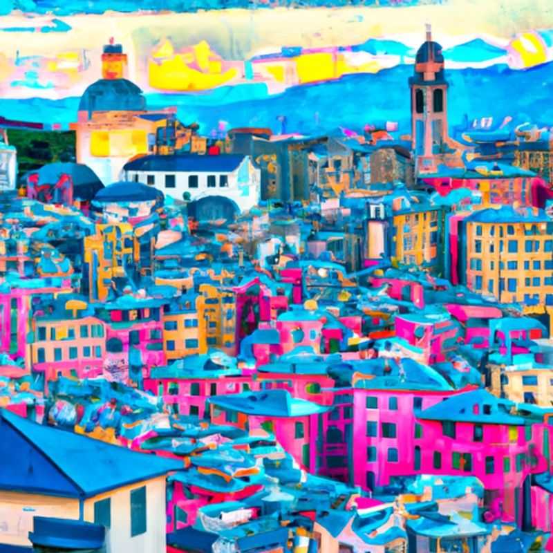 Three couples embarking on a captivating 2-week winter journey in Genoa, Italy, surrounded by the city's enchanting tapestry of colorful buildings and the serene embrace of the Mediterranean Sea.