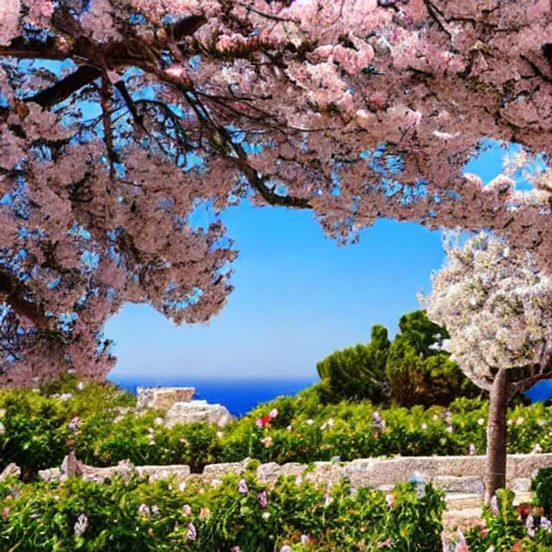 Rhodes, Grèce: Soleil printanier sur les plages et les sites antiques.