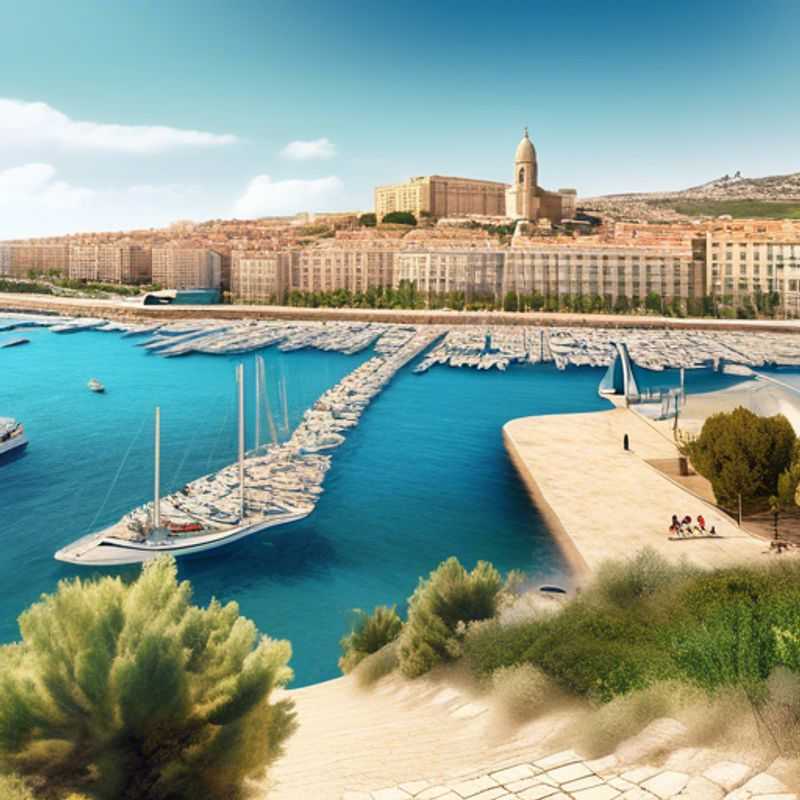 Marseille, France : Vue pittoresque du Vieux Port, illustrant le coût de la vie dans la ville.