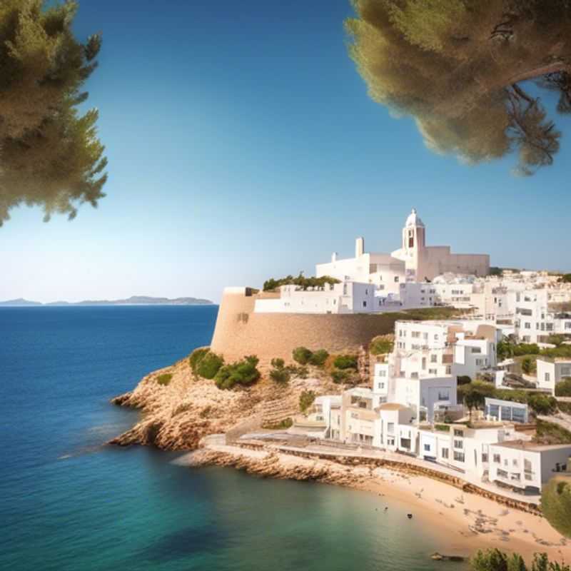 A family of the Long-term Travelers exploring the vibrant, sun-drenched streets of Ibiza, Spain, discovering the island's captivating blend of culture, cuisine, and laidback charm during their 4-day autumn adventure.