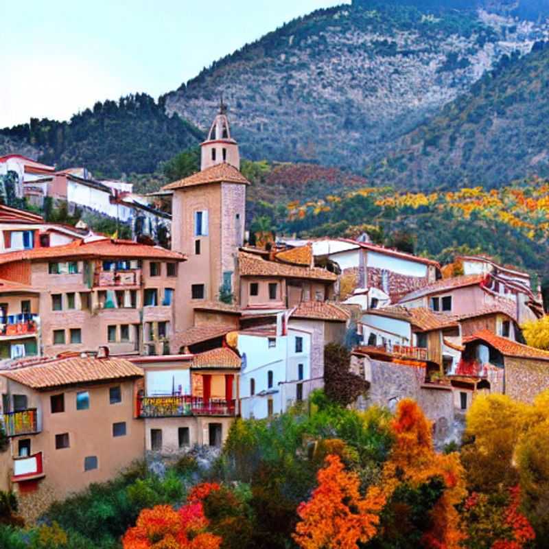 Andratx, Espagne, baignée de soleil printanier.