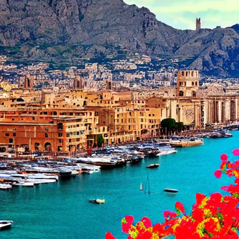 Palerme ensoleillée au printemps : une ambiance joyeuse et animée dans les rues de la ville.