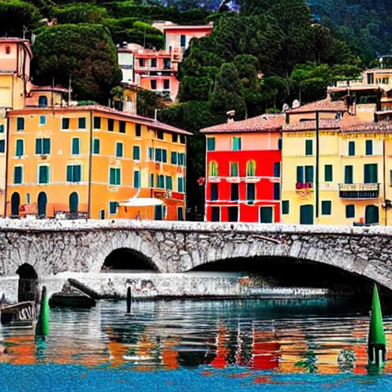 Pitoresca Portofino na primavera: um cenário encantador para as suas férias. (Picturesque Portofino in spring: an enchanting setting for your vacation.)