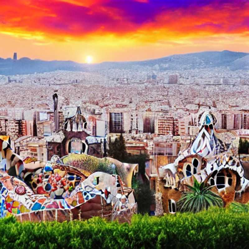 Barcelone ensoleillée: