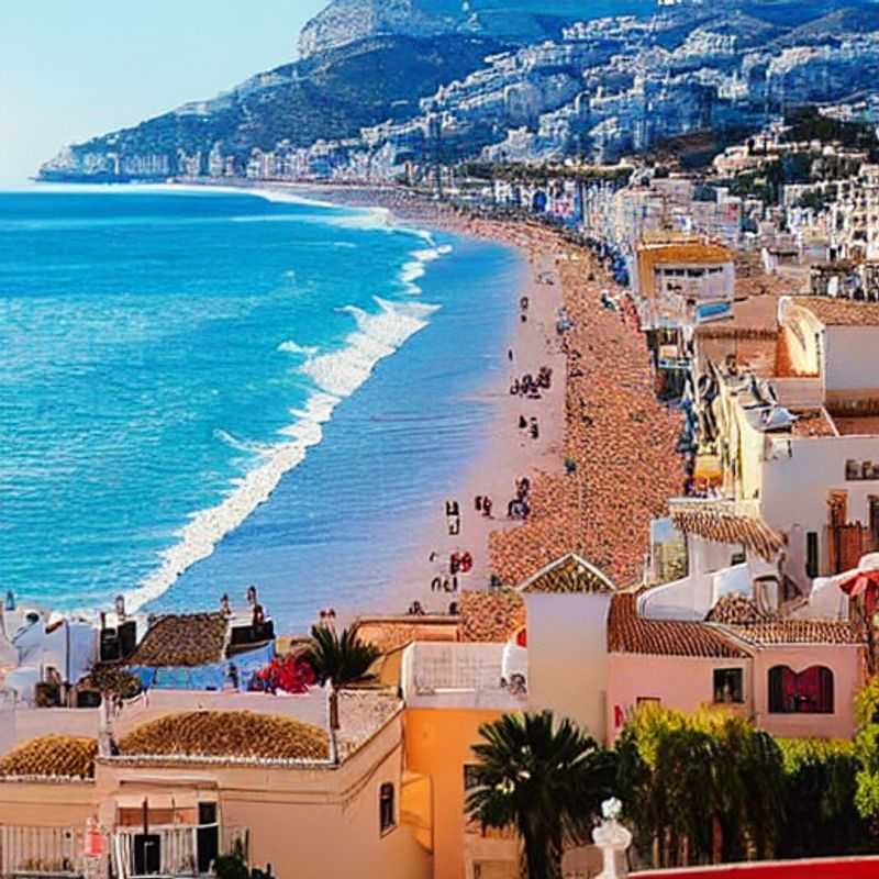 Sitges, Espagne : soleil printanier et ambiance festive.