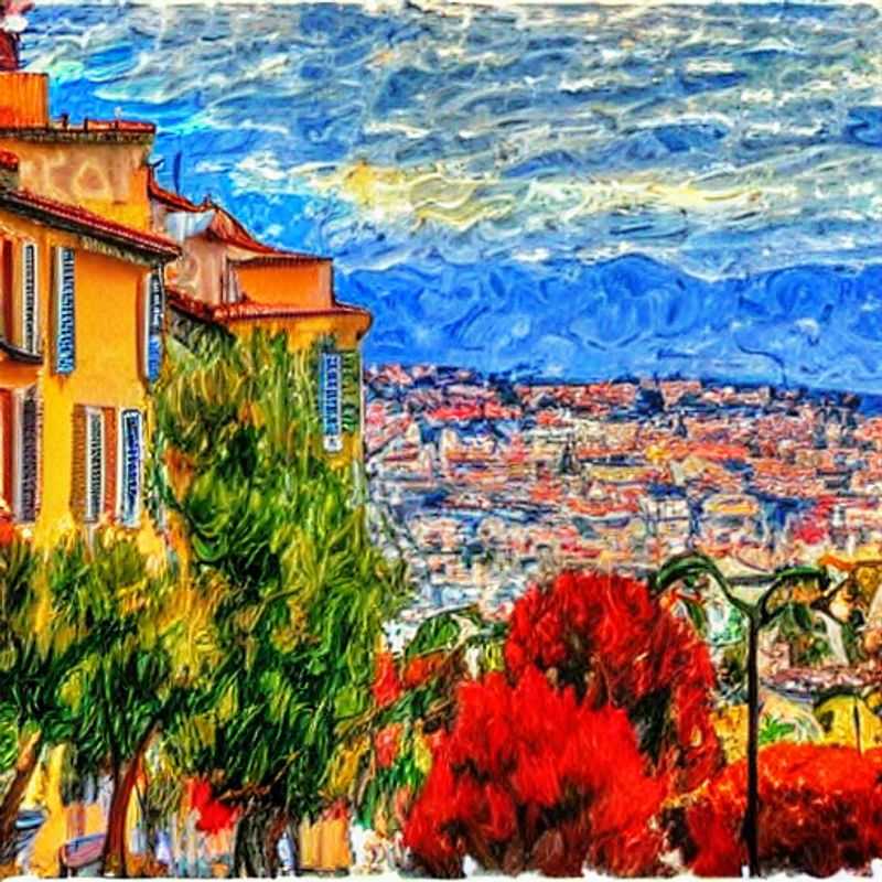 Cannes ensoleillée au printemps:
