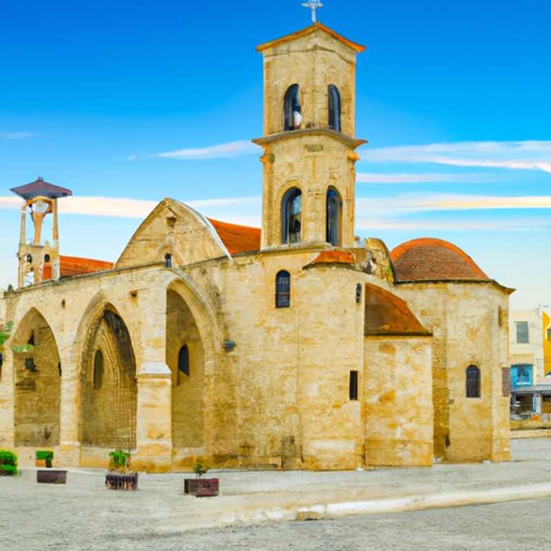 Unveiling Larnaca&#58; Saint Lazarus Church&#44; Larnaca Salt Lake&#44; Finikoudes Beach