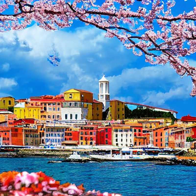 Livourne, Italie, au printemps : ambiance printanière sur le port.