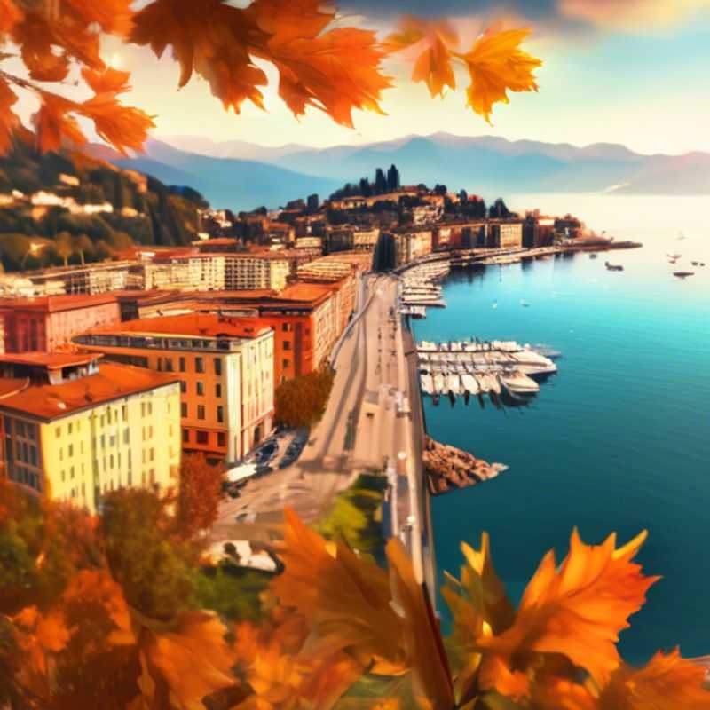 La Spezia, Italie : Vue pittoresque du port et des collines environnantes.