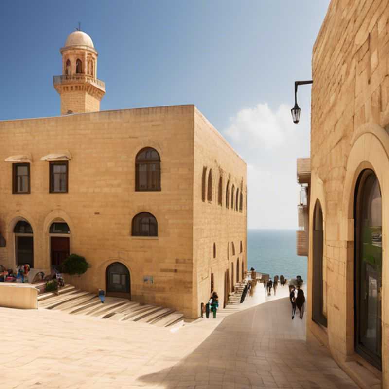 Détendez-vous sur les plages de Jaffa à Jaffa, Israël pendant l'été