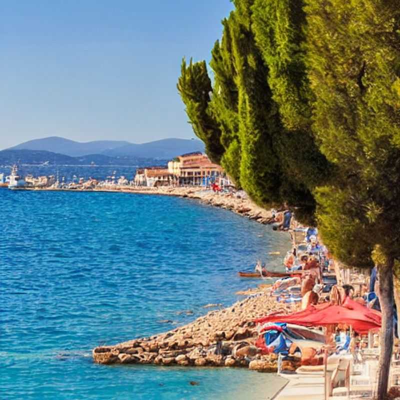 Saint-Tropez au printemps :