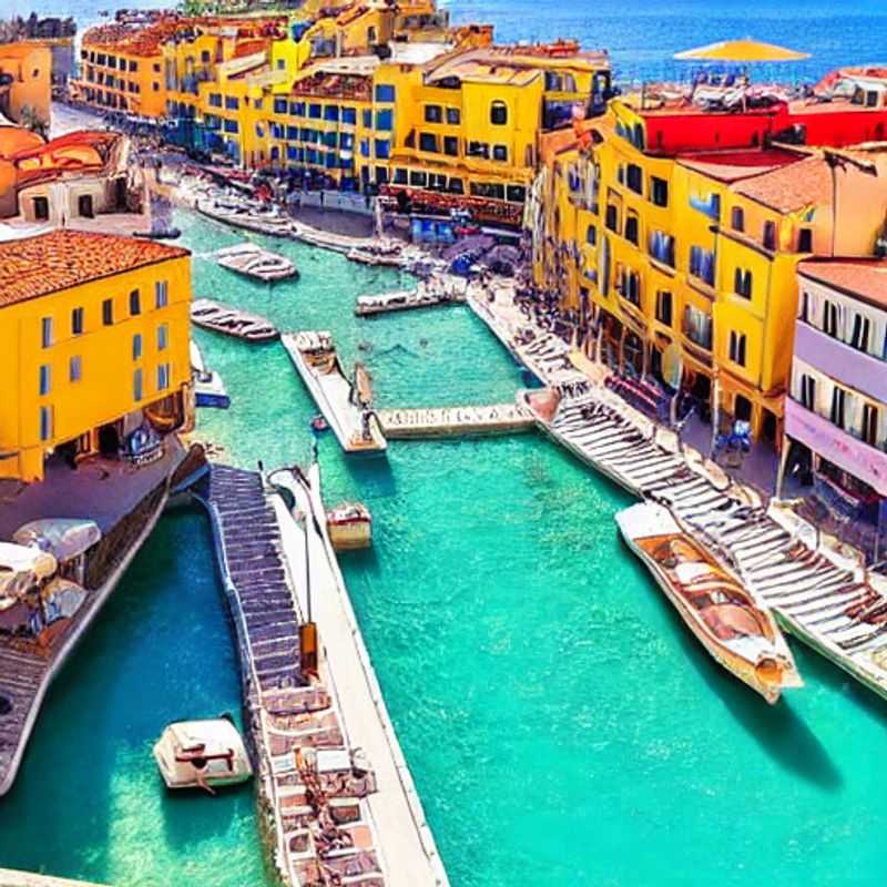 Messine, Italie, ensoleillée au printemps : une vue pittoresque de la ville idéale pour des vacances de printemps.