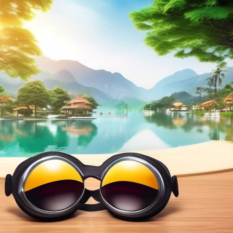 Close-up of a luxurious eye mask and a pair of comfortable earplugs, essential tools for achieving a restful night's sleep, ensuring optimal sleep quality.