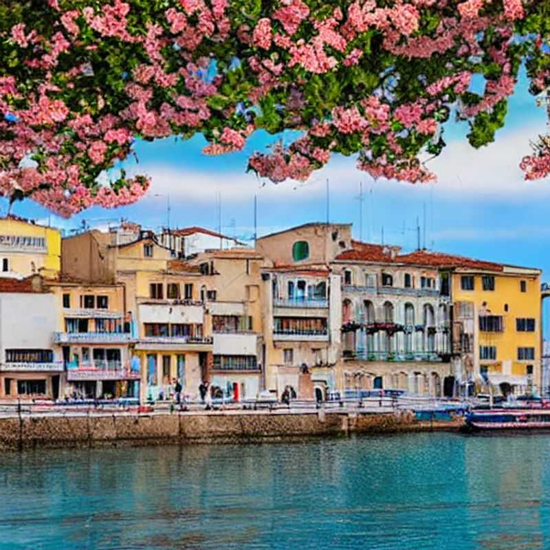Taranto au printemps : Vue ensoleillée de la ville portuaire italienne, idéale pour des vacances de printemps.
