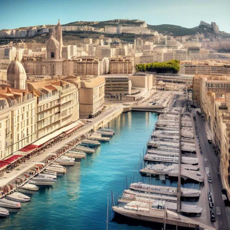 The Gap Year Traveler, filled with a boundless sense of curiosity, stands in awe before the vibrant Vieux Port of Marseille, France, soaking in the bustling energy of this Mediterranean gem during a whirlwind 24-hour spring adventure.