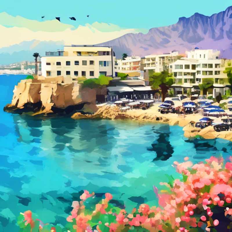 Two social media savvy travelers, captivated by the timeless charm of Kyrenia, Cyprus, as they uncover ancient legends and explore the sun-kissed Mediterranean landscapes during their 3-week spring adventure.
