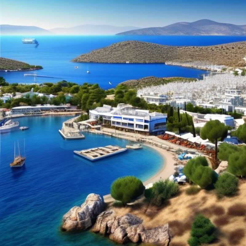 Bodrum, Turquie : Vue pittoresque illustrant le coût de la vie dans cette destination touristique populaire.