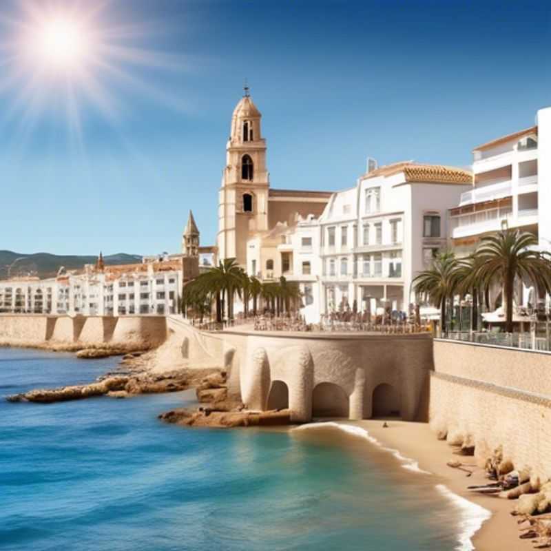 Discover the Enchanting Beaches of Sitges in Spring&#58; A Coastal Getaway in Spain
