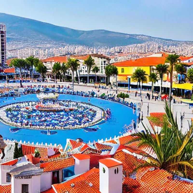 Izmir, Turquie, au printemps : des couleurs vibrantes et une atmosphère joyeuse.