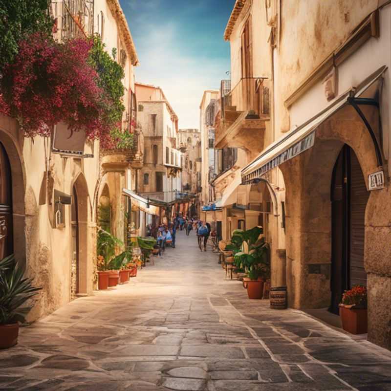 The Budget Traveler standing in awe before the majestic Norman Cathedral of Cefalù, its striking façade rising majestically against the azure Sicilian sky, on a captivating 3-day spring sojourn in this enchanting Italian coastal town.