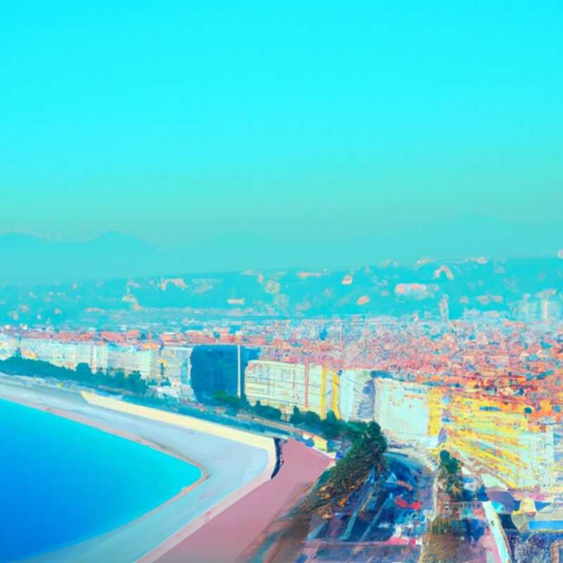 Three couples strolling along the picturesque Promenade des Anglais in Nice, France, during their enchanting 4-day winter getaway, basking in the sun-kissed charm and vibrant atmosphere of this captivating city.