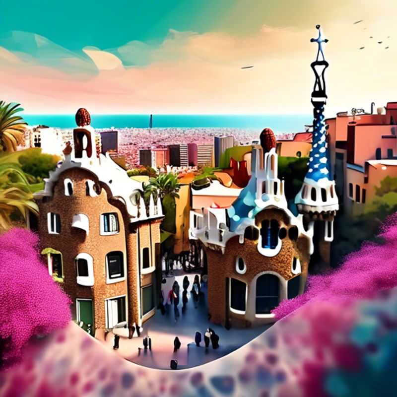 Barcelone, Espagne : une vue emblématique illustrant le coût de la vie touristique. (Barcelona, Spain: An iconic view illustrating the cost of tourist life.)