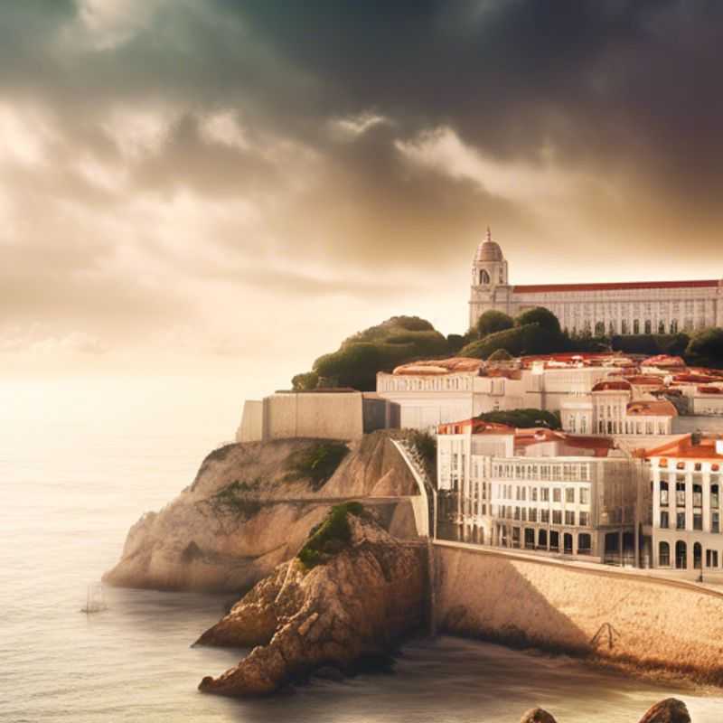 Lisbonne, Portugal: Une vue pittoresque illustrant le coût de la vie à Lisbonne. (Lisbon, Portugal: A picturesque view illustrating the cost of living in Lisbon.)