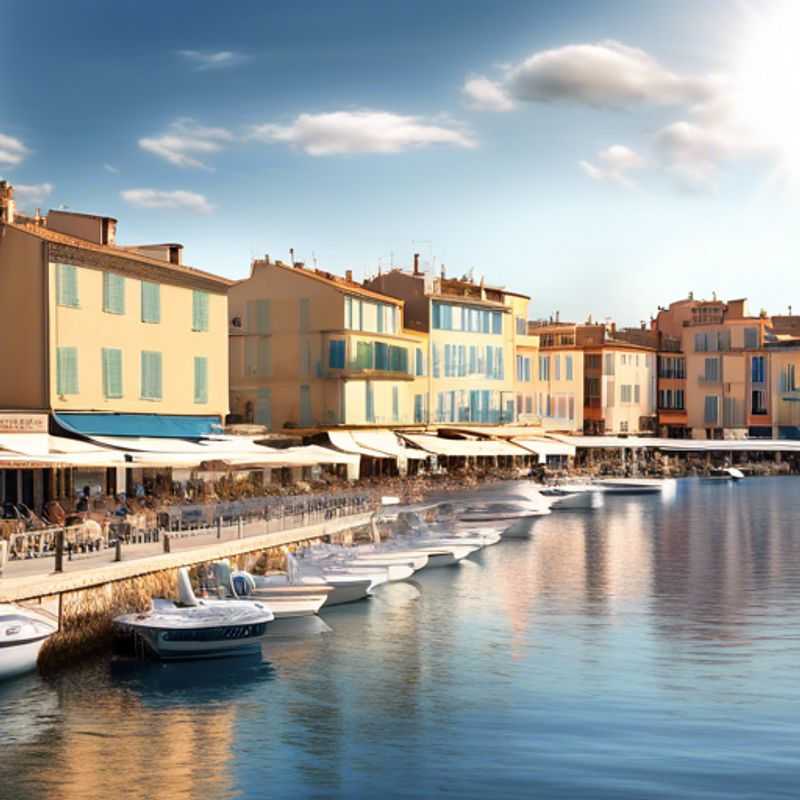 Três casais apreciando a elegância e o glamour de Saint-Tropez, na França, durante sua estadia de 3 dias nesta encantadora cidade costeira durante o verão, como verdadeiros The Staycationer.