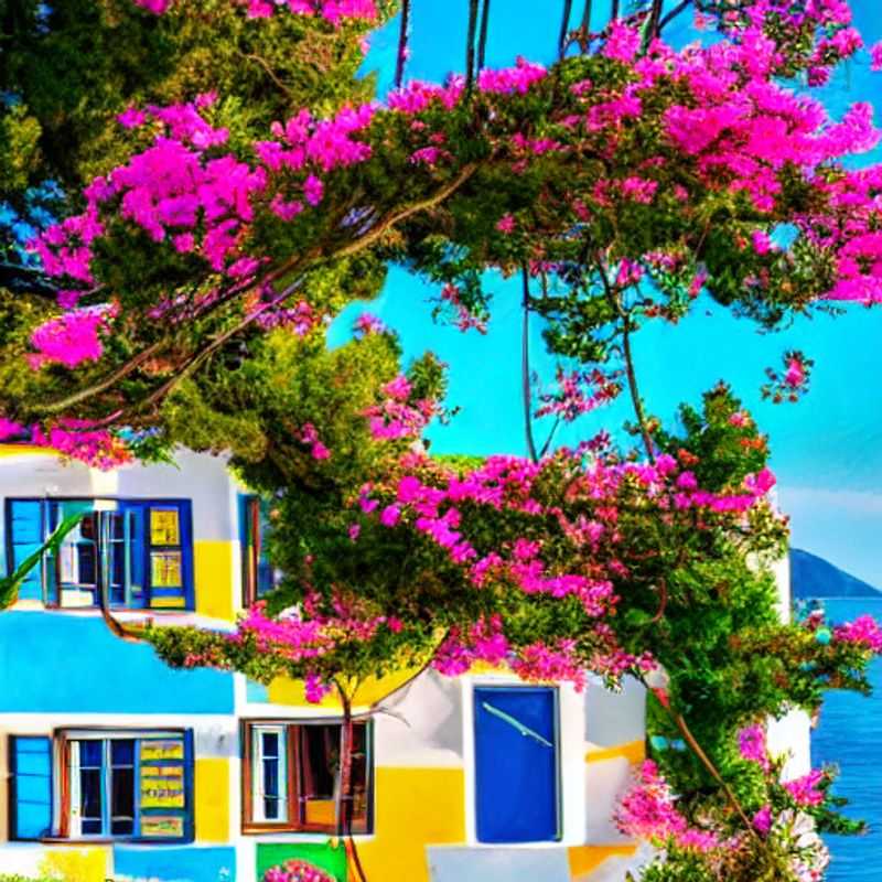 Skopelos, Grèce, au printemps : des eaux turquoise scintillantes sous le soleil, promesse de vacances idylliques.