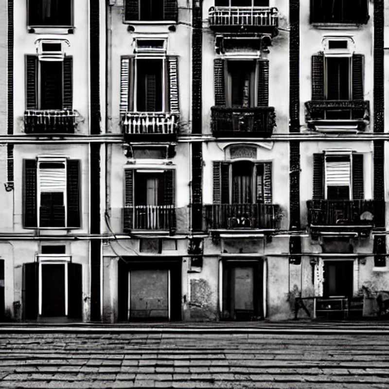 Naples, Italie, baignée de soleil printanier.