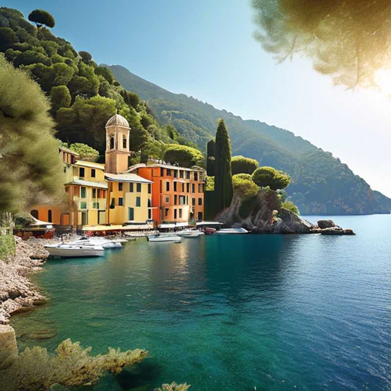 Discover the Vibrant Charm of Portofino's Harbor in the Italian Riviera