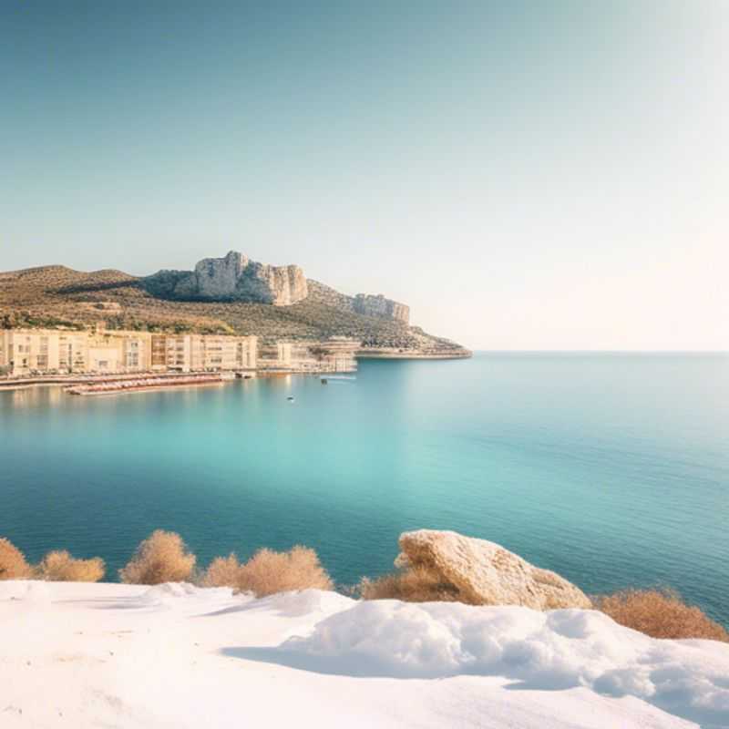 Magnifique vue de Majorque, Espagne : plages, collines et architecture méditerranéenne.