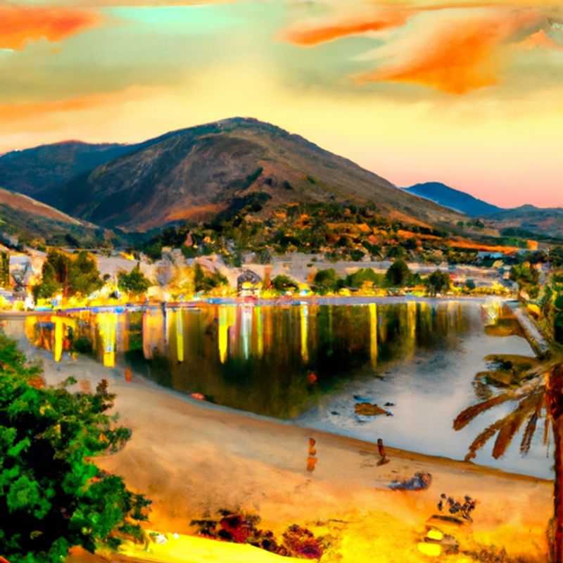 A solo traveler strolls along the picturesque waterfront promenade of Nafplio, Greece, during a tranquil 2-week winter sojourn, embracing the town's rich history and breathtaking beauty.