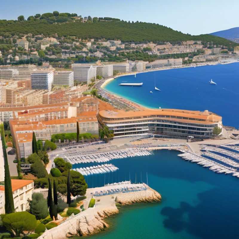 Toulon, France : Vue pittoresque de la ville, pour illustrer le coût de la vie touristique.