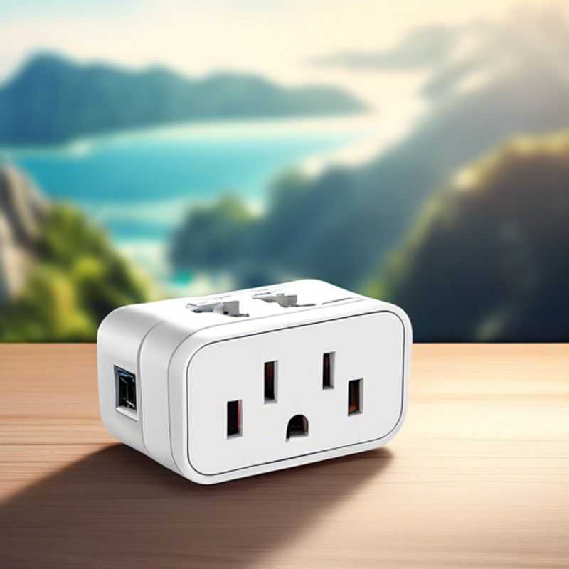 Adaptador de viagem para tomadas elétricas: essencial para suas aventuras internacionais.