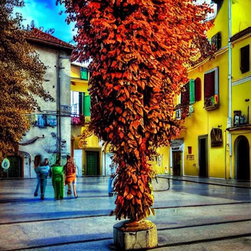 Here are a few options for alt text in Spanish for an image of Rimini, Italy in an article about whether Rimini is good for spring break, each with a slightly different emphasis: