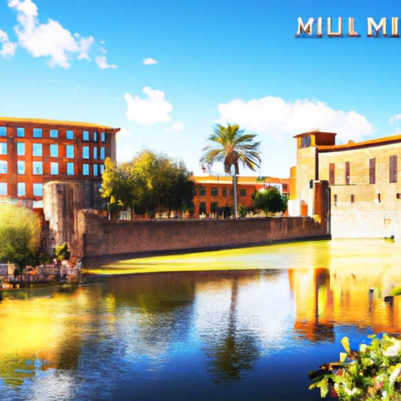 A visit to Le Castillet during winter in Perpignan, France